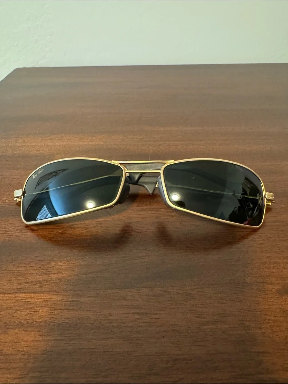Vintage Ray-Ban by Bausch & Lomb Gold G15 Axis Orb Sunglasses - Never Worn